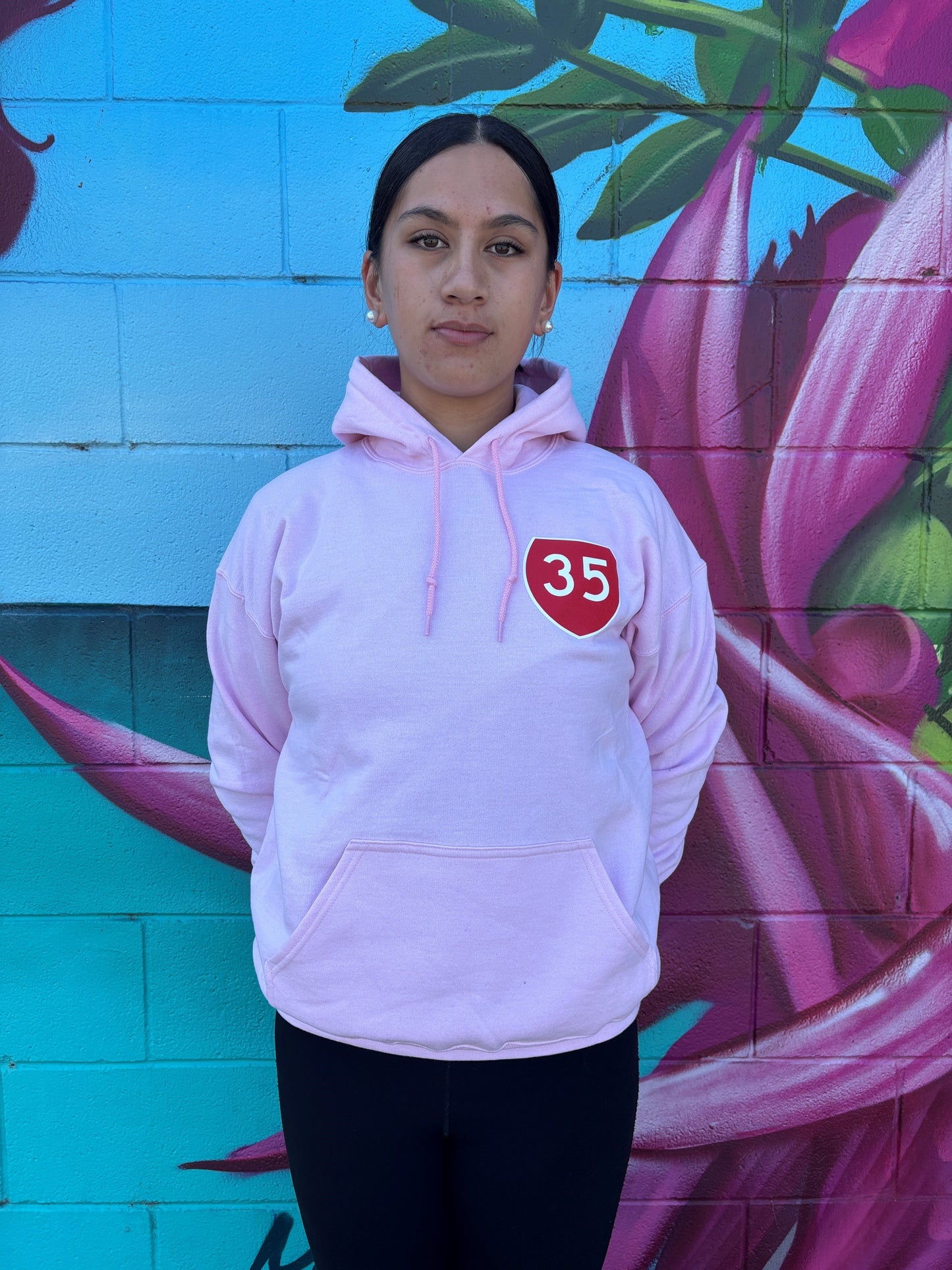 35 HOODIE BABY PINK TOKOMARU BAY