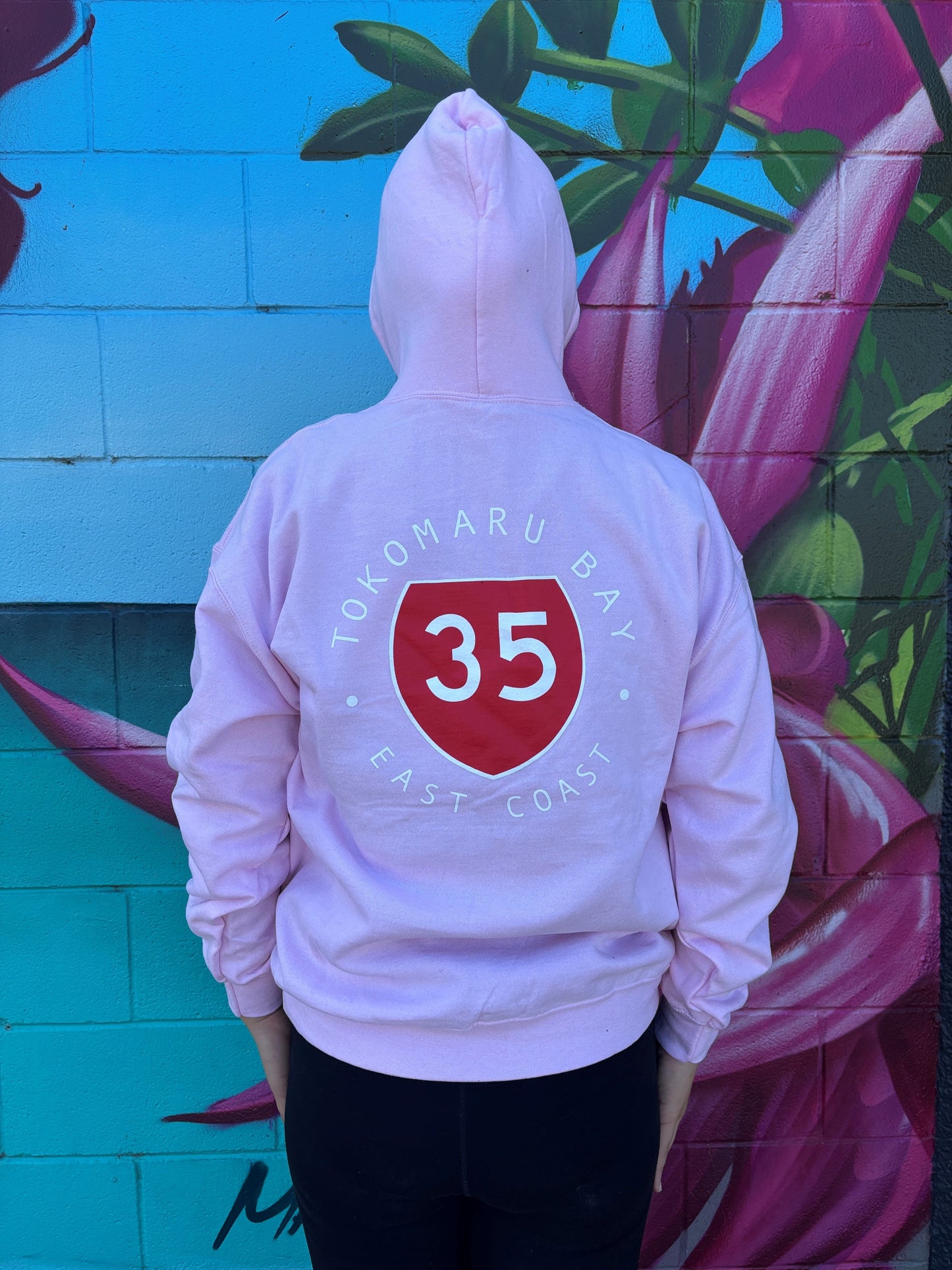 35 HOODIE BABY PINK TOKOMARU BAY