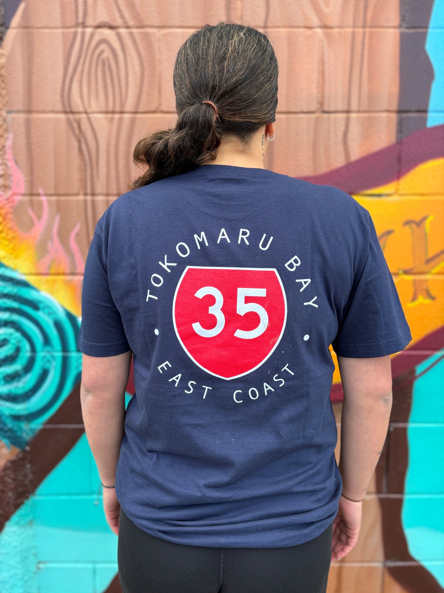 35 T-SHIRT NAVY TOKOMARU BAY