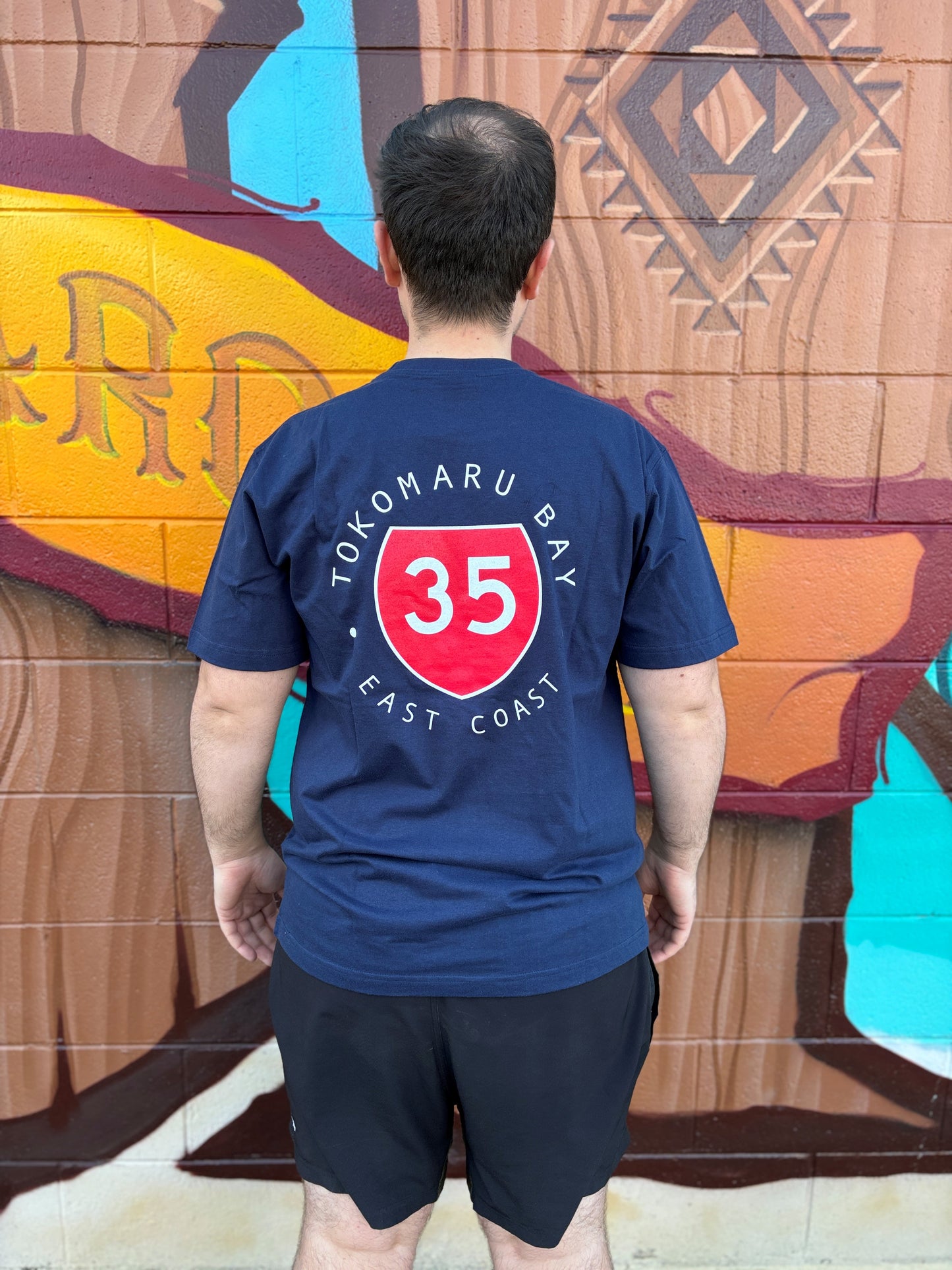 35 T-SHIRT NAVY TOKOMARU BAY