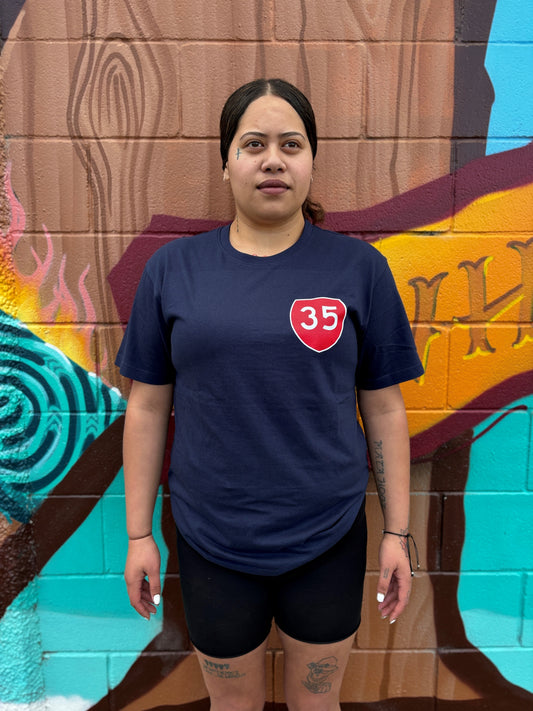 35 T-SHIRT NAVY TOKOMARU BAY