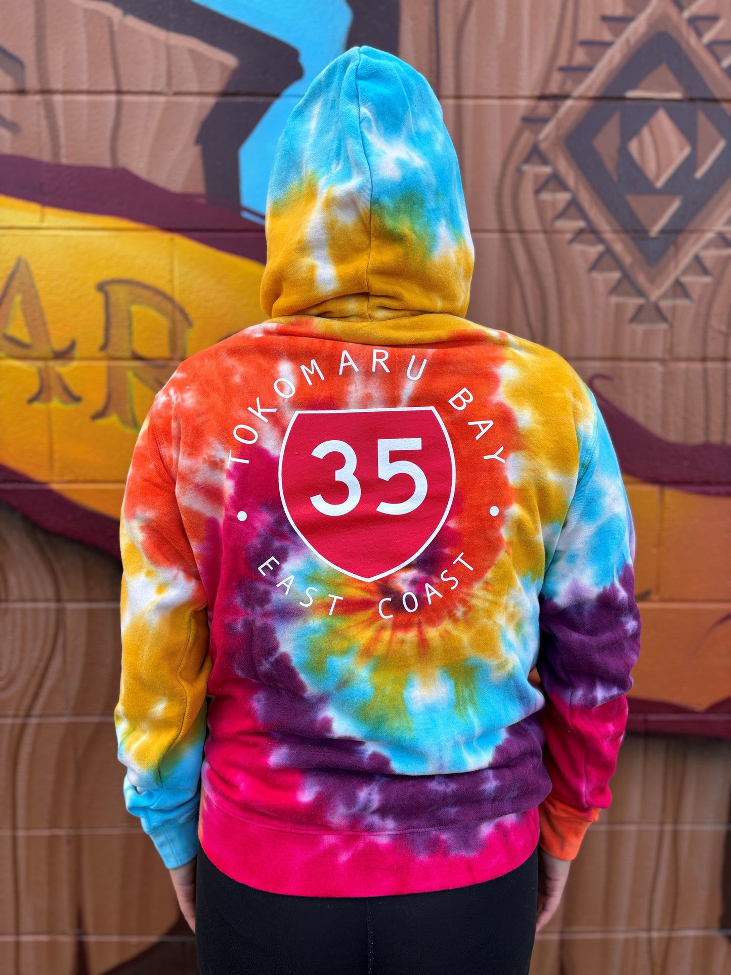 35 HOODIE TIE-DYE TOKOMARU BAY