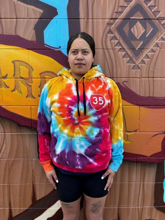 35 HOODIE TIE-DYE TOKOMARU BAY