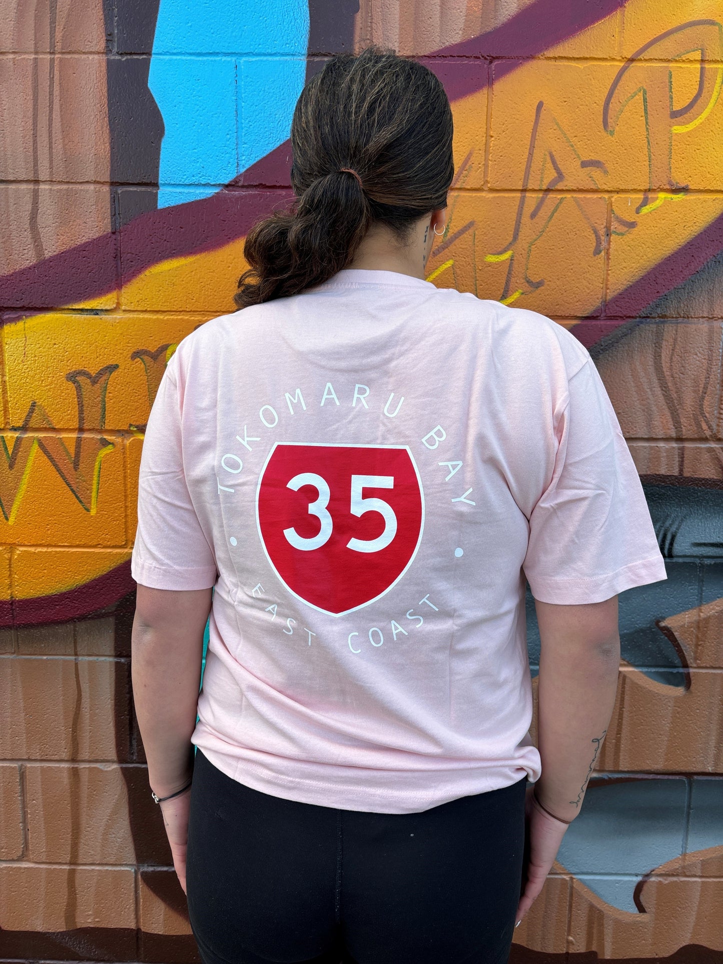 35 T-SHIRT BABY PINK TOKOMARU BAY