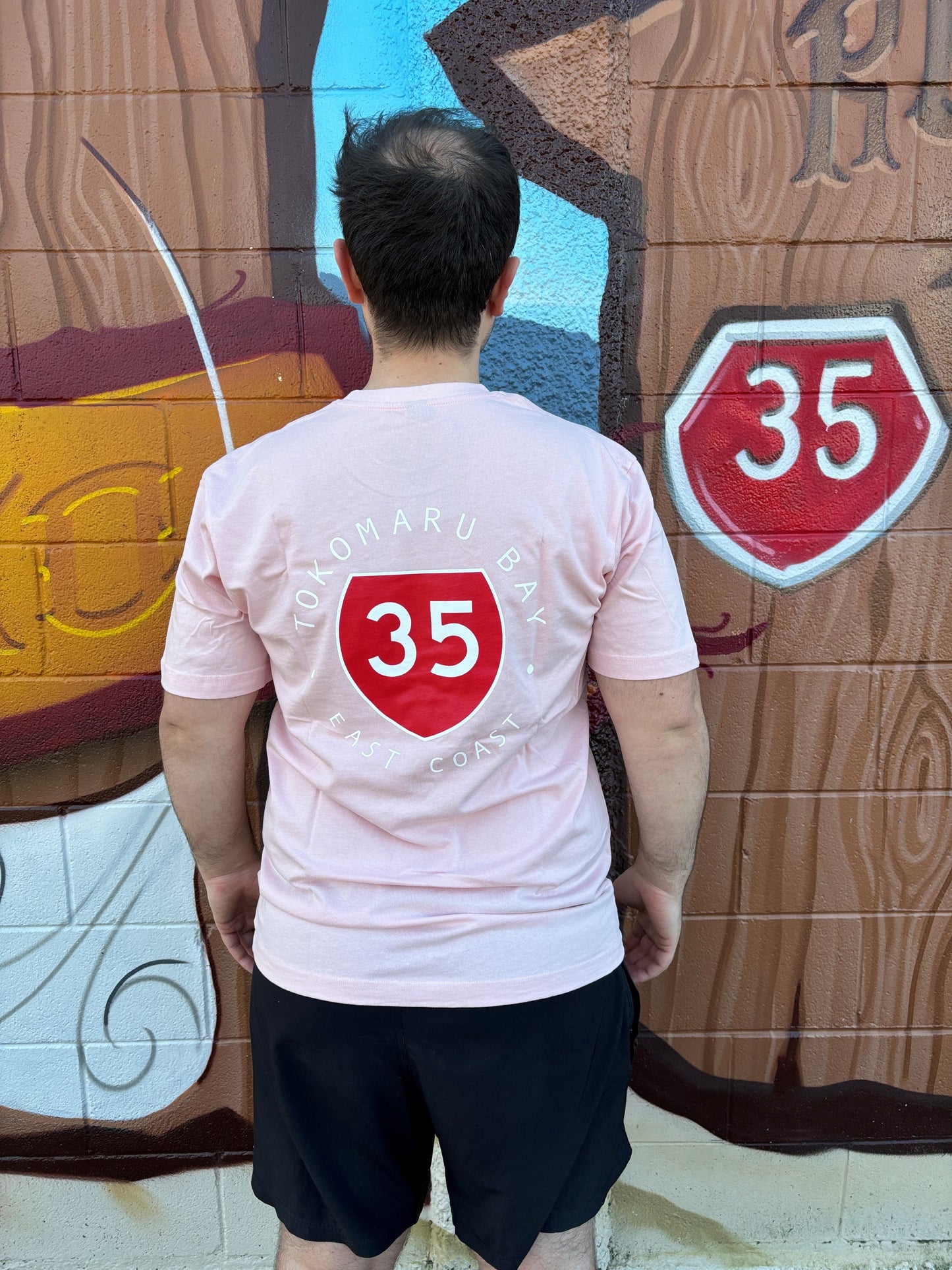 35 T-SHIRT BABY PINK TOKOMARU BAY