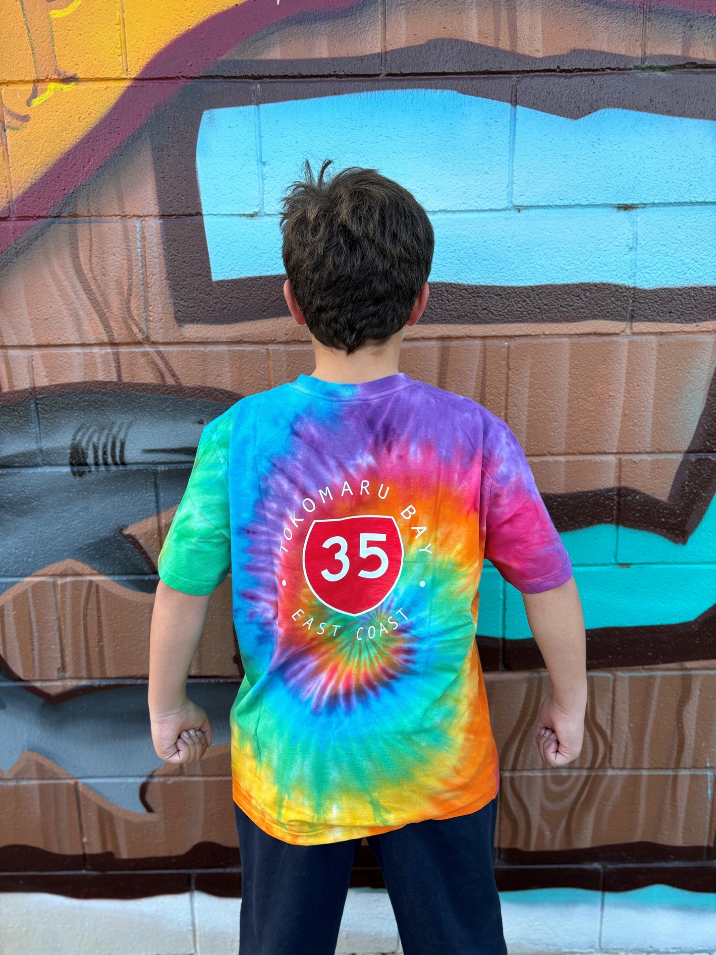 35 KIDS T-SHIRT TIE-DYE TOKOMARU BAY