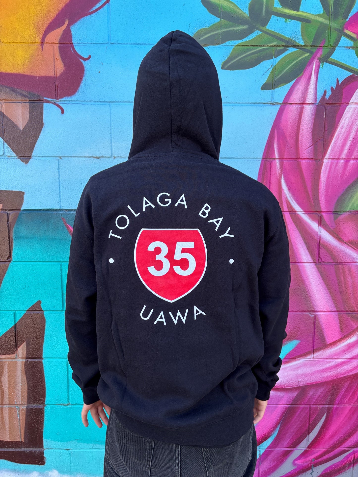 35 HOODIE BLACK TOLAGA BAY