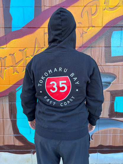 35 HOODIE BLACK TOKOMARU BAY