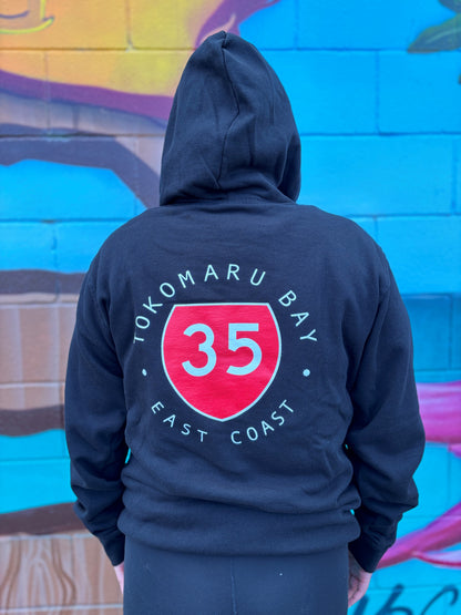 35 HOODIE BLACK TOKOMARU BAY