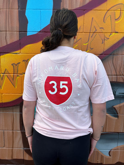 35 T-SHIRT BABY PINK TOKOMARU BAY